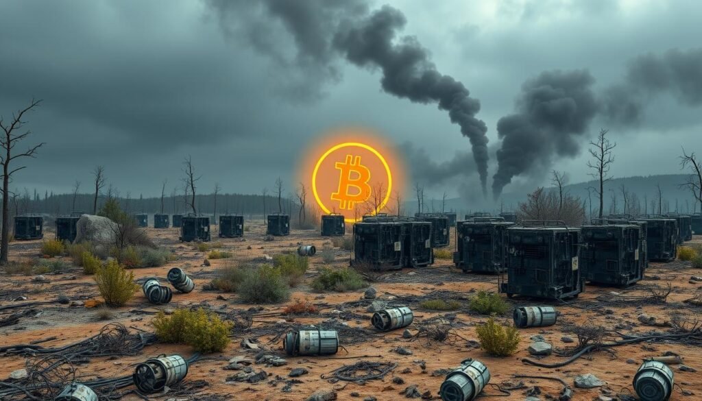 Bitcoin mining environmental impact