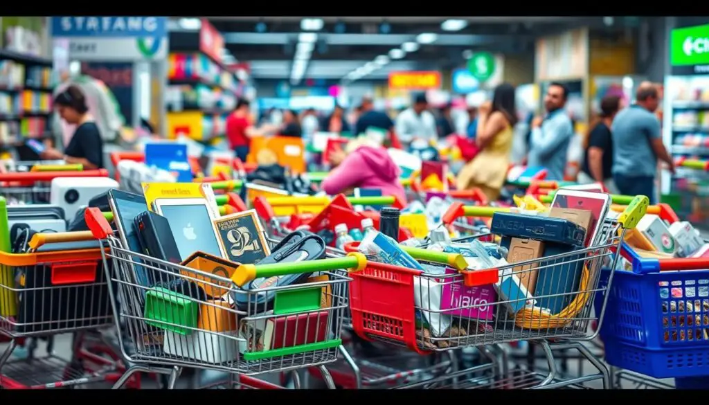 shopping carts