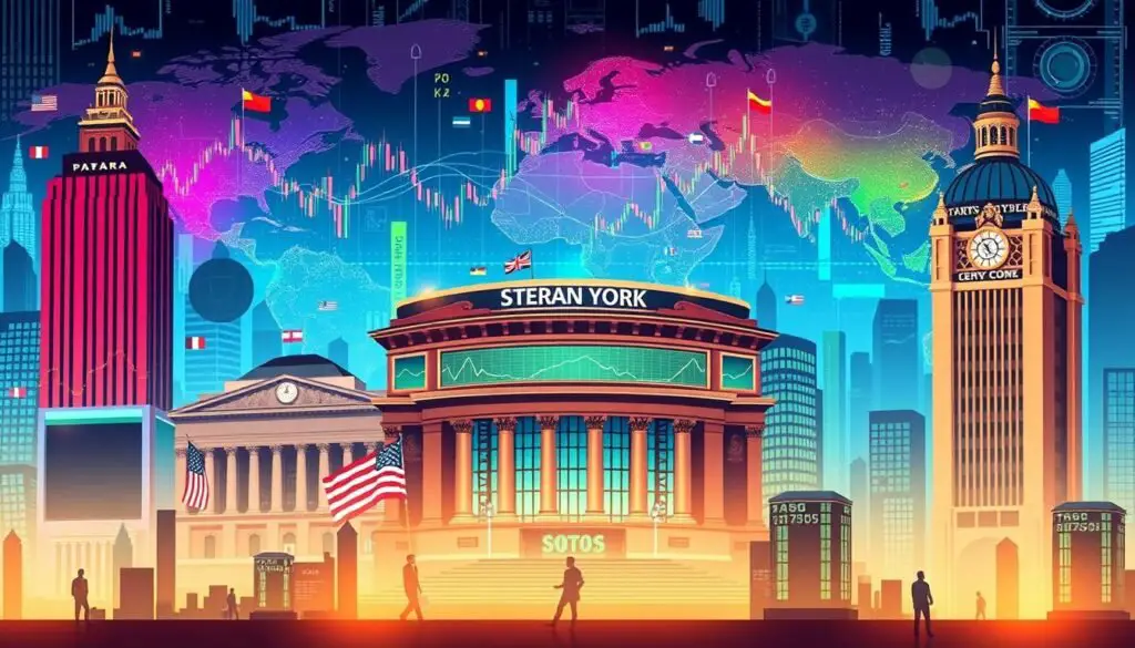 Major stock exchanges and market capitalization