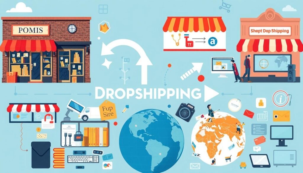 history of dropshipping