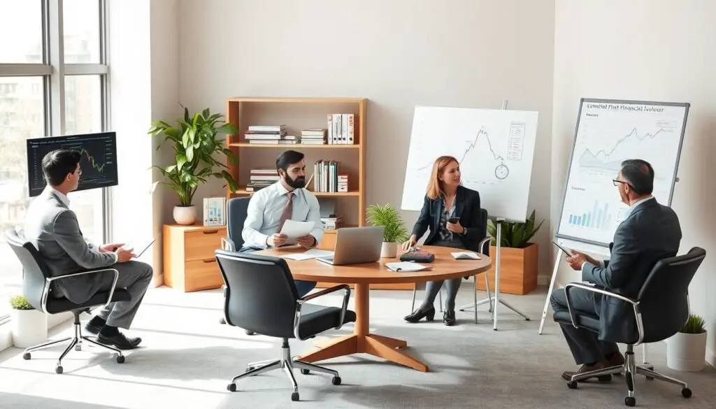 types of financial advisors